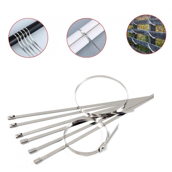 stainless-steel-cable-tie-used-for-solar-industrial-and-home-improvement-multipurpose-high-strength-self-locking-zip-ties-multi-purpose-tie-portable-rustproof-100pcs-wide-application-zip-tie-set-for-building-100-pcs-set-4-6x200mm stainless-steel-cable-tie-used-for-solar-industrial-and-home-improvement-multipurpose-high-strength-self-locking-zip-ties-multi-purpose-tie-portable-rustproof-100pcs-wide-application-zip-tie-set-for-building-100-pcs-set-4-6x200mm