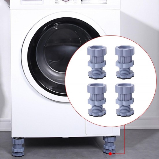washing-machine-support-anti-vibration-washing-machine-support-adjustable-washer-anti-vibrasion-pads-washer-dryer-pedestals-washing-machine-accessory-anti-skid-pad-pvc-lifting-pad-non-slip-4-pc-set-1pc