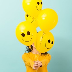 smiley-printed-latex-balloons