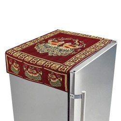 cotton-fridge-top-cover-peacock-design
