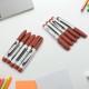 9201-10pc-marron-marker-and-pen-used-in-studies-and-teaching-white-boards-in-schools-and-institutes-for-students-10-pc-set