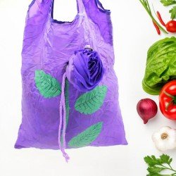 foldable-nylon-shopping-bag-rose-shape