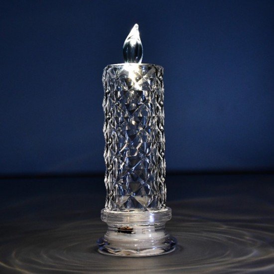rose-candle-crystal-candle-light