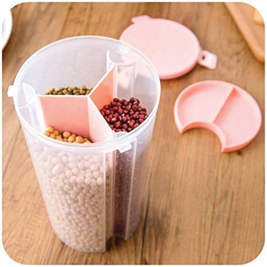 0618-3-in-1-transparent-air-tight-storage-dispenser-container