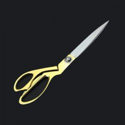 1546-stainless-steel-tailoring-scissor-sharp-cloth-cutting-for-professionals-8-5inch-golden