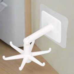 4644-360-rotating-folding-hook-self-adhesive-waterproof-wall-mounted-hook