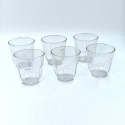 8125-ganesh-lily-glass-break-resistant-plastic-set-of-6pcs-300-ml