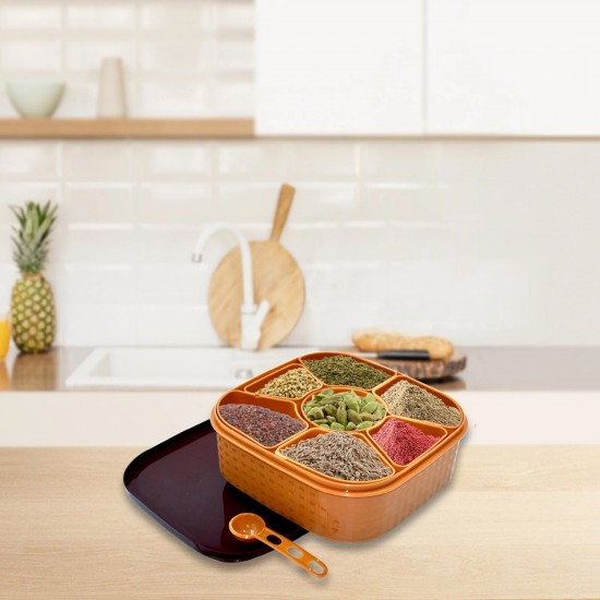 2032h-masala-box-for-keeping-spices-spice-box-for-kitchen-masala-container-plastic-wooden-style-7-sections-multi-color