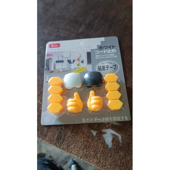 13814_adhesive_cable_organizer_clip_set 13814_adhesive_cable_organizer_clip_set