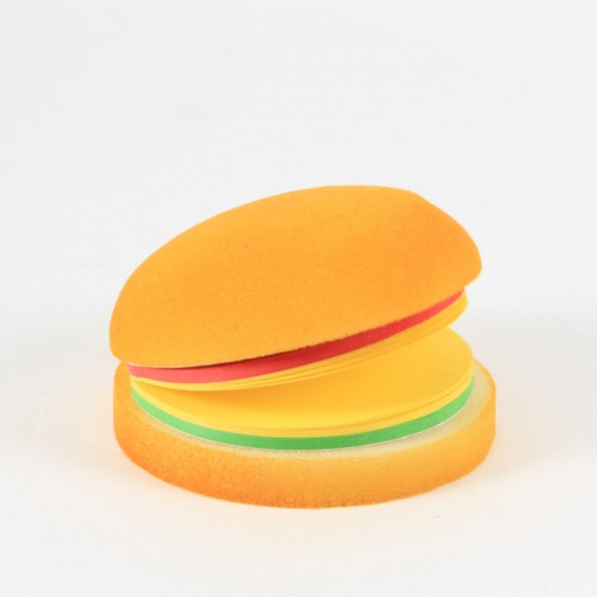 burger-shaped-note-sticky-notes-memo-notes-unique-mini-notes-multicolor