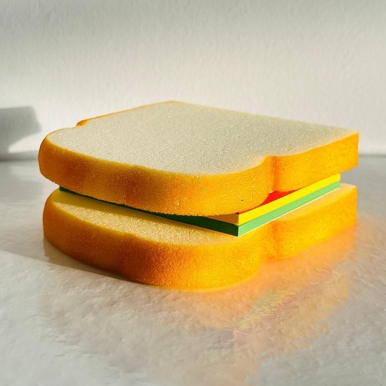 sandwich-shaped-note-sticky-notes-memo-notes-unique-mini-notes-multicolor