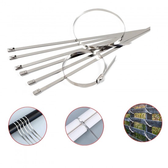 stainless-steel-cable-tie-used-for-solar-industrial-and-home-improvement-multipurpose-high-strength-self-locking-zip-ties-multi-purpose-tie-portable-rustproof-100pcs-wide-application-zip-tie-set-for-building-100-pcs-set-4-6x200mm stainless-steel-cable-tie-used-for-solar-industrial-and-home-improvement-multipurpose-high-strength-self-locking-zip-ties-multi-purpose-tie-portable-rustproof-100pcs-wide-application-zip-tie-set-for-building-100-pcs-set-4-6x200mm
