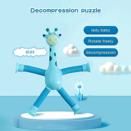 led-giraffe-telescopic-suction-cup-toy-for-kids led-giraffe-telescopic-suction-cup-toy-for-kids