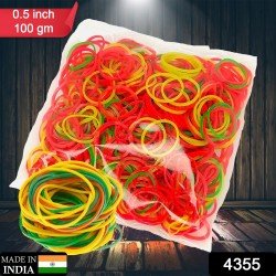 multicolor-rubber-bands-elastic-reusable-office-home-0-5-inch-100gm