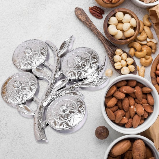 tree-shape-mukhwas-serving-tray-4-compartments tree-shape-mukhwas-serving-tray-4-compartments