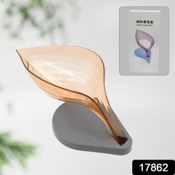 plastic-leaf-shape-soap-box-soap-holder-1-pc-with-color-box
