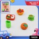18029-3dmix-design-fancy-stylish-colorful-erasers-mini-eraser-creative-cute-novelty-eraser-for-children-different-designs-eraser-set-for-return-gift-birthday-party-school-prize-fast-food-set-eraser-1-set