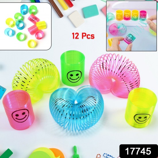 17745-smiley-multicolor-spring-spring-toys-slinky-slinky-spring-toy-toy-for-kids-for-birthdays-compact-and-portable-easy-to-carry-1-pc