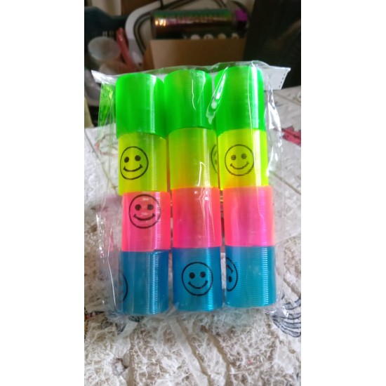 17745-smiley-multicolor-spring-spring-toys-slinky-slinky-spring-toy-toy-for-kids-for-birthdays-compact-and-portable-easy-to-carry-1-pc