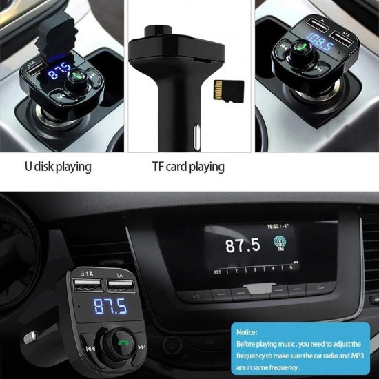 car-x8-bluetooth-fm-transmitter-kit car-x8-bluetooth-fm-transmitter-kit
