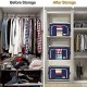 foldable-steel-frame-clothes-living-storage-organizer