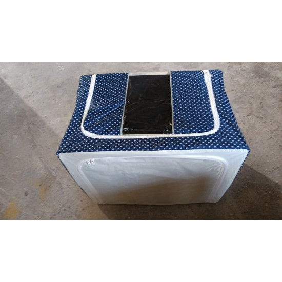 foldable-steel-frame-clothes-living-storage-organizer