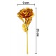 gold-plated-decorative-artificial-rose