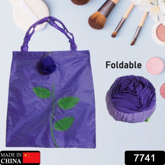 foldable-nylon-shopping-bag-rose-shape foldable-nylon-shopping-bag-rose-shape
