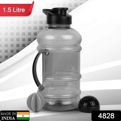 4828-sports-gym-1-5-liters-gallon-water-bottle-with-mixer-and-strainer