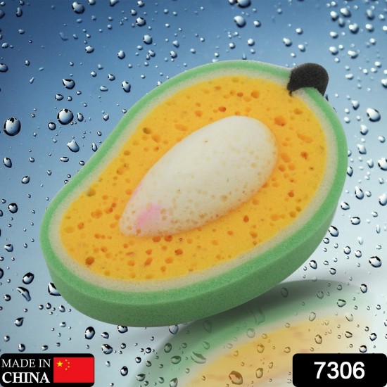 mango-shape-dish-washing-sponge-cleaner