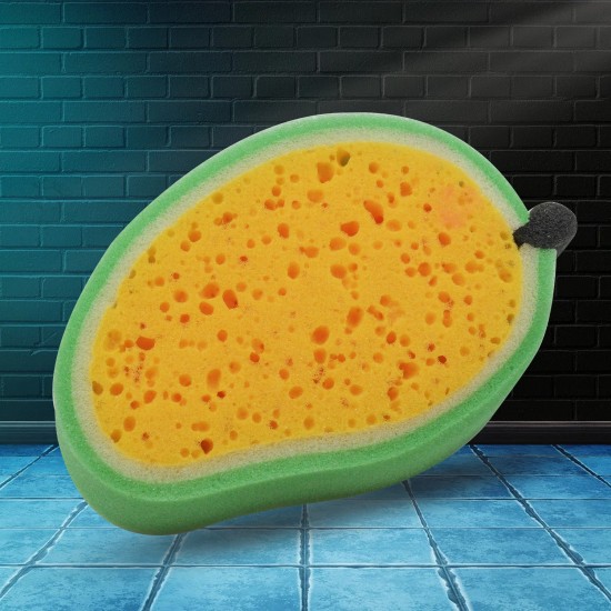 mango-shape-dish-washing-sponge-cleaner