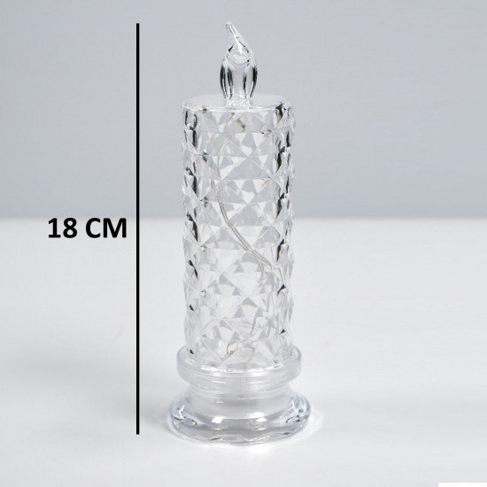 rose-candle-crystal-candle-light