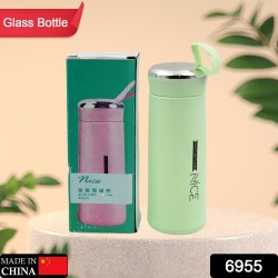 6955-outdoor-sport-water-bottle-400ml-leak-proof-bpa-free-for-travel-cold-and-hot-water-glass-water-bottle-with-daily-water-intake-for-gym-and-children-moq-100-pc