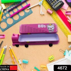 4672-double-decker-magic-bus-compass-2-layer-metal-bus-compass-pencil-case-with-movable-wheels-sharpener-bus-shape-with-tiers-metal-pencil-box-for-kids-birthday-party