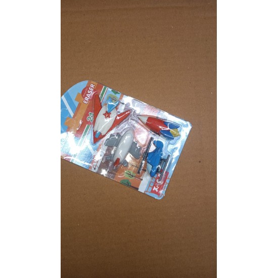 4567_vehicle_eraser_4pc_set