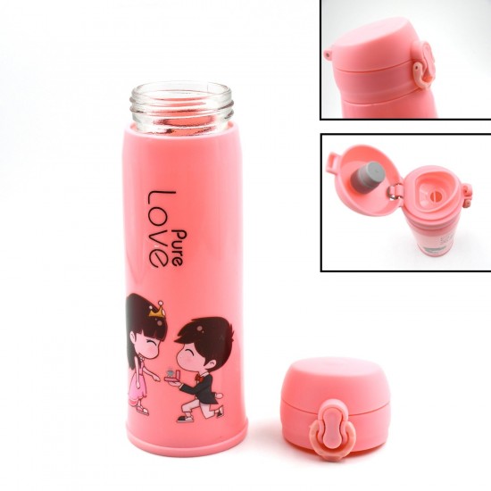 6956-pure-love-outdoor-sport-water-bottle-500ml-leak-proof-bpa-free-for-travel-cold-and-hot-water-glass-water-bottle-with-daily-water-intake-for-gym-and-children-fridge-for-home-office-school 6956-pure-love-outdoor-sport-water-bottle-500ml-leak-proof-bpa-free-for-travel-cold-and-hot-water-glass-water-bottle-with-daily-water-intake-for-gym-and-children-fridge-for-home-office-school