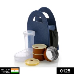 0128-steel-lunch-box-set-4-pcs-black 0128-steel-lunch-box-set-4-pcs-black