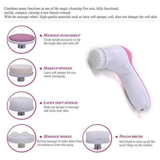 340-5-in-1-smoothing-body-facial-massager-pink 340-5-in-1-smoothing-body-facial-massager-pink