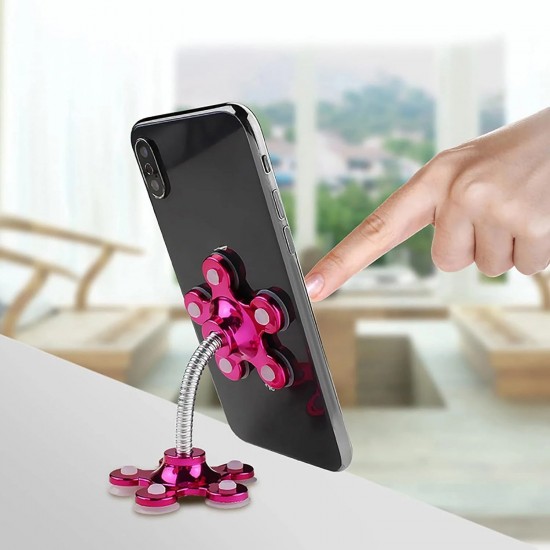 0637-360-rotatable-flower-shape-cellphone-holder-car-mount-sucker-stand-vip-standmulticolored-with-box 0637-360-rotatable-flower-shape-cellphone-holder-car-mount-sucker-stand-vip-standmulticolored-with-box
