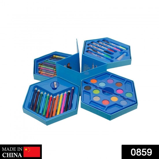 859-46-pcs-plastic-art-colour-set-with-color-pencil-crayons-oil-pastel-and-sketch-pens