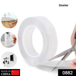 882-double-sided-nano-adhesive-tape-3-meter-washable-traceless-nano-gel-tape-multipurpose