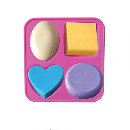 0773-silicone-circle-square-oval-and-heart-shape-soap-and-mini-cake-making-mould