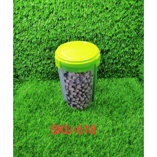 0618-3-in-1-transparent-air-tight-storage-dispenser-container