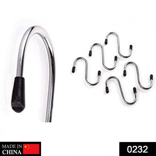 0232-heavy-duty-s-shaped-stainless-steel-hanging-hooks-5-pcs