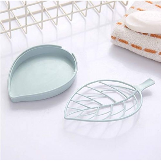 0832-leaf-shape-dish-bathroom-soap-holder