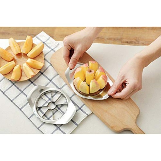 2140-stainless-steel-apple-cutter-slicer-with-8-blades-and-handle 2140-stainless-steel-apple-cutter-slicer-with-8-blades-and-handle