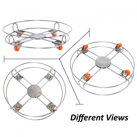 3018-stainless-steel-gas-cylinder-trolley-with-wheels-lpg-cylinder-roller-stand-movable-trolley