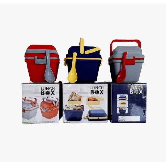 2144-airtight-lunch-box-set-of-3-compartment-with-handle-push-lock 2144-airtight-lunch-box-set-of-3-compartment-with-handle-push-lock