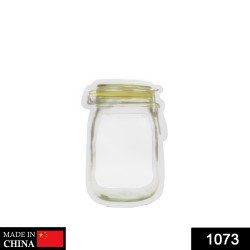 1073-reusable-airtight-seal-plastic-food-storage-mason-jar-zipper-150ml