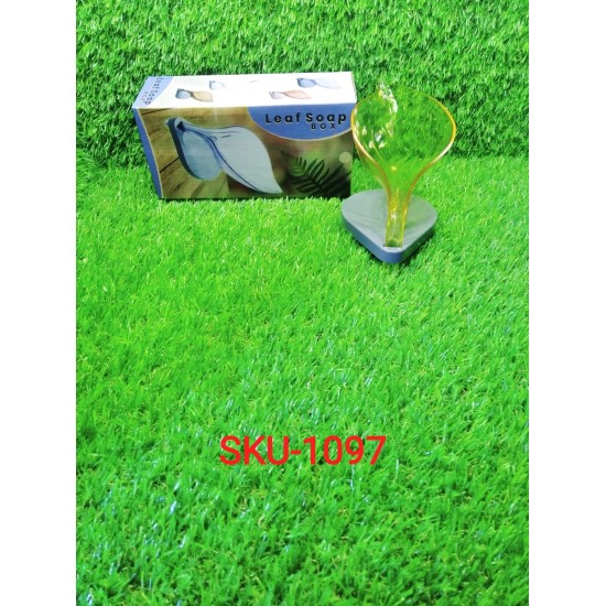 1097-leaf-shape-soap-box-self-draining-bathroom-soap-holder 1097-leaf-shape-soap-box-self-draining-bathroom-soap-holder